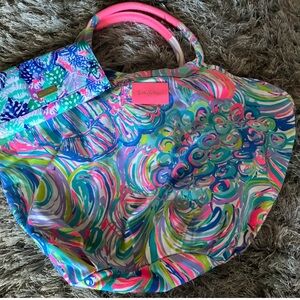 Lilly Pulitzer Multicolor Swirl Tote